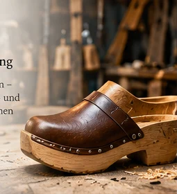 Bild zur heutigen Holzschuhfertigung